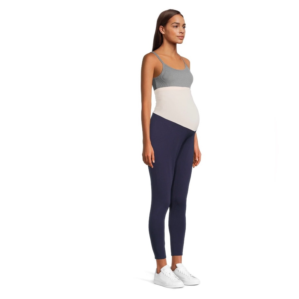 💕5/$15 Destination Maternity Dark Blue Leggings, NEW